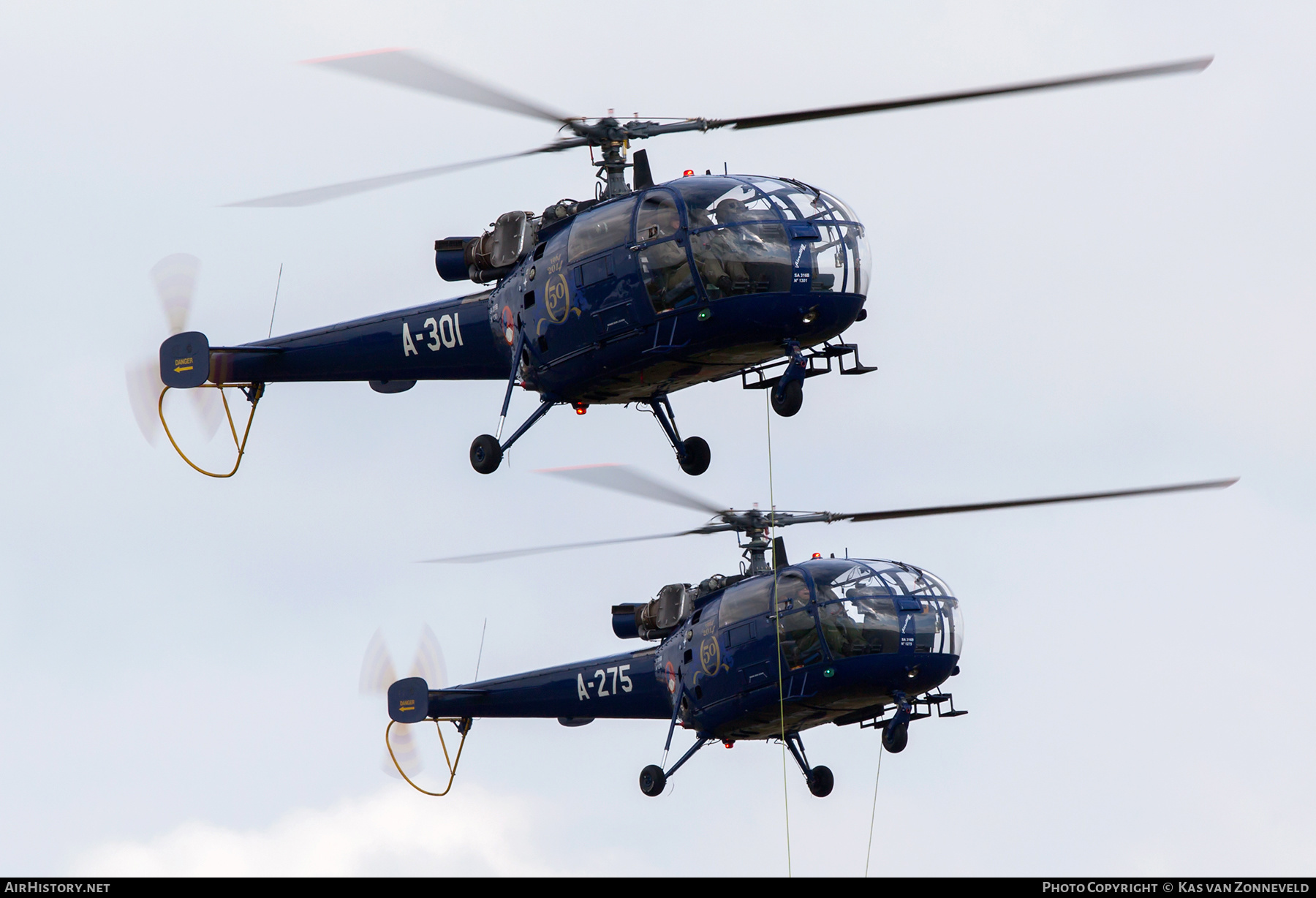 Aircraft Photo of A-301 | Sud SA-316B Alouette III | Netherlands - Air Force | AirHistory.net #373795