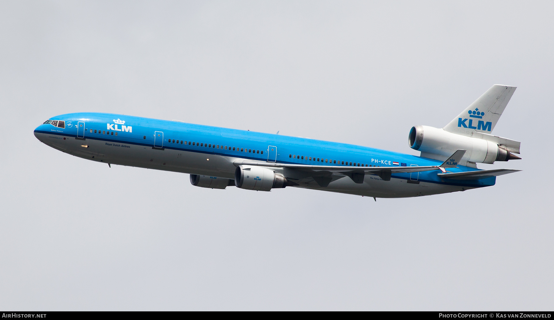 Aircraft Photo of PH-KCE | McDonnell Douglas MD-11 | KLM - Royal Dutch Airlines | AirHistory.net #373801