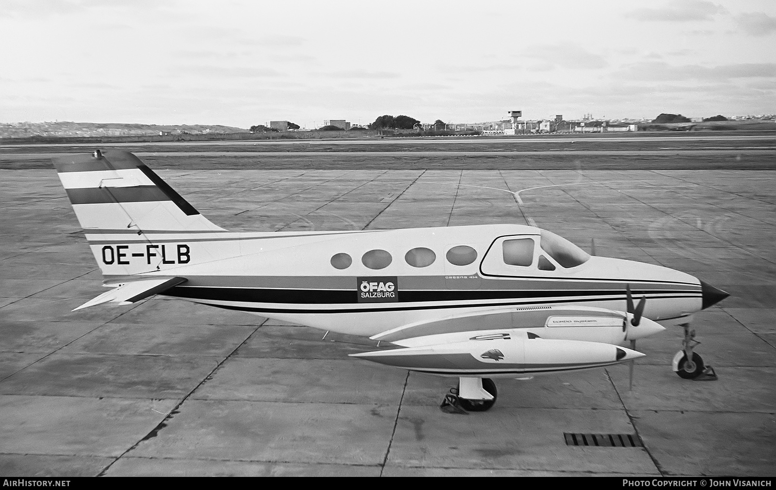 Aircraft Photo of OE-FLB | Cessna 414 | ÖFAG Salzburg | AirHistory.net #373807