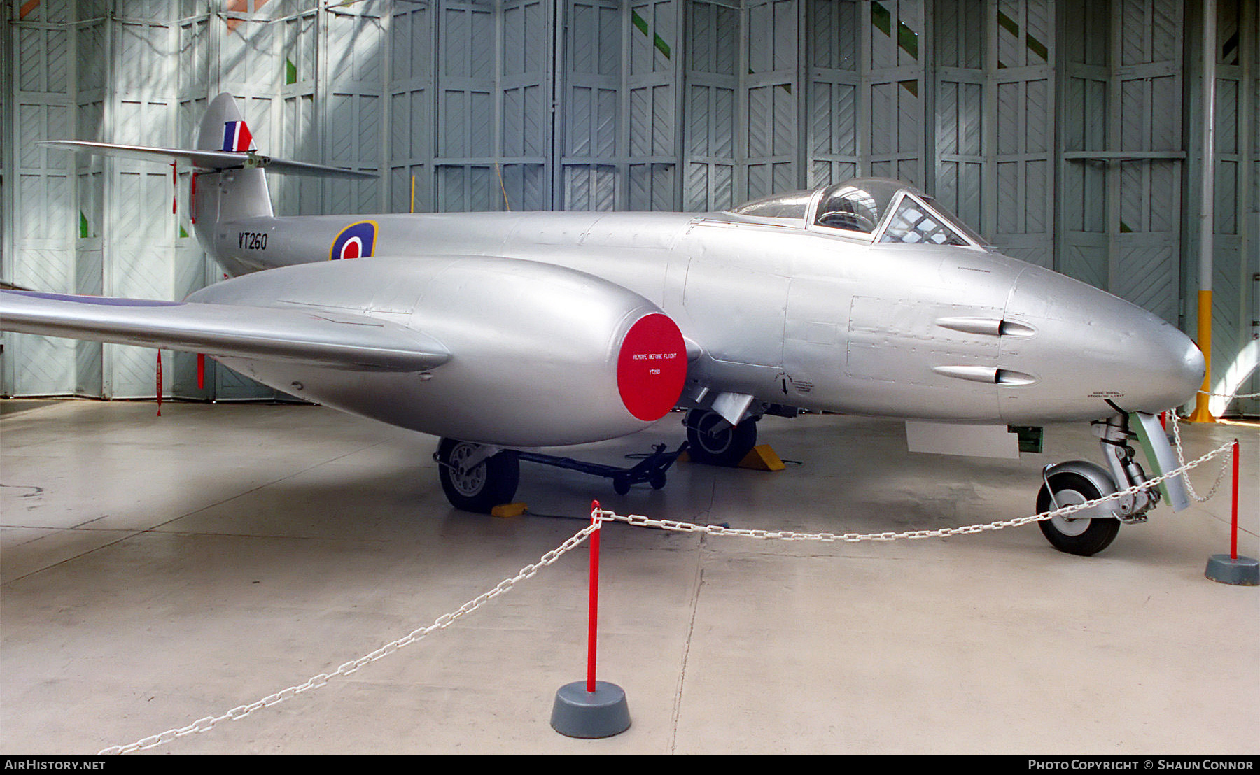 Aircraft Photo of VT260 | Gloster Meteor F4 | UK - Air Force | AirHistory.net #373813