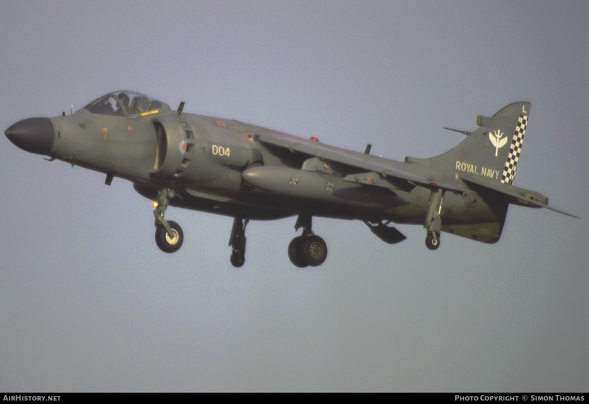 Aircraft Photo of ZE694 | British Aerospace Sea Harrier FA2 | UK - Navy | AirHistory.net #373822