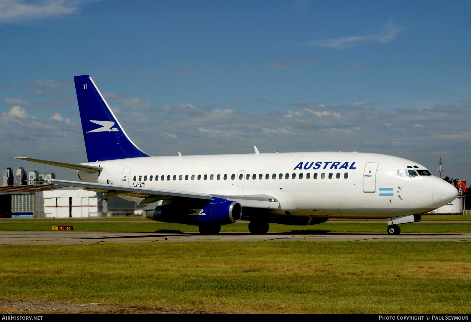 Aircraft Photo of LV-ZYI | Boeing 737-228/Adv | Austral Líneas Aéreas | AirHistory.net #373838