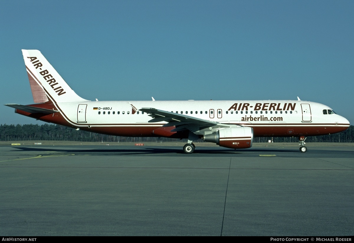 Aircraft Photo of D-ABDJ | Airbus A320-214 | Air Berlin | AirHistory.net #373843