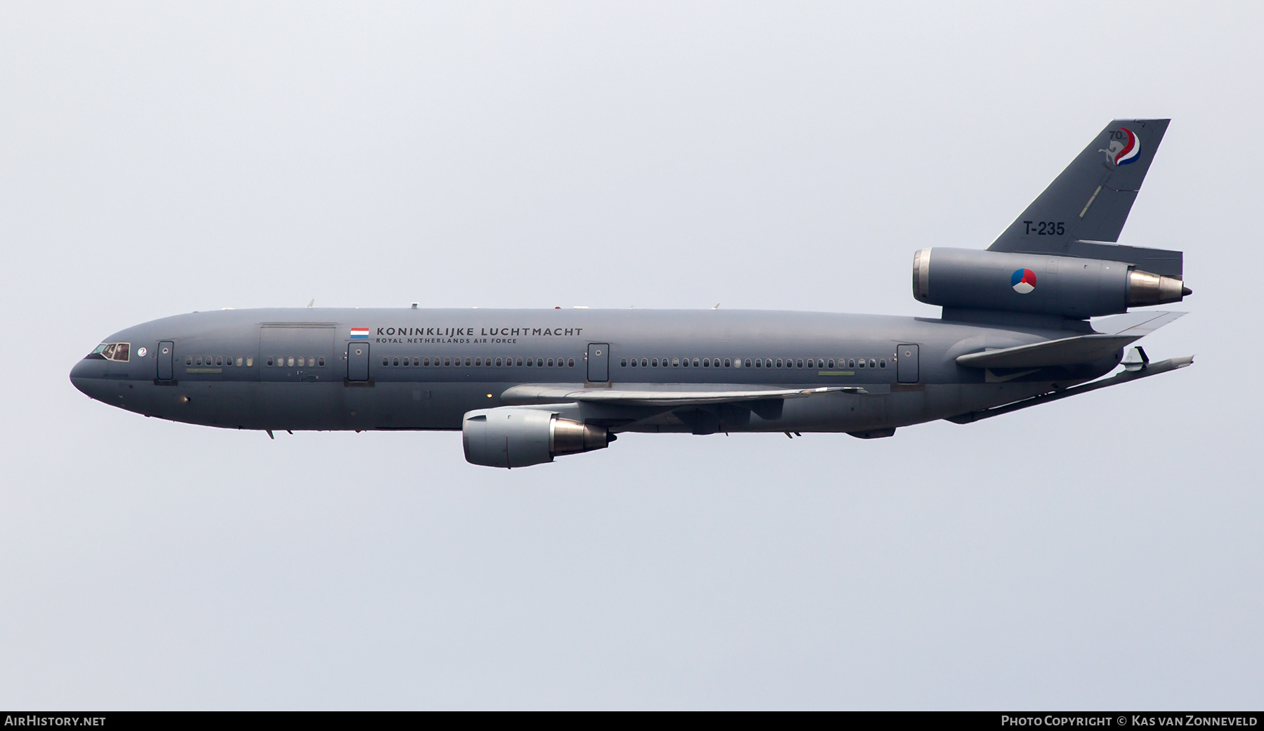 Aircraft Photo of T-235 | McDonnell Douglas KDC-10-30CF | Netherlands - Air Force | AirHistory.net #373849