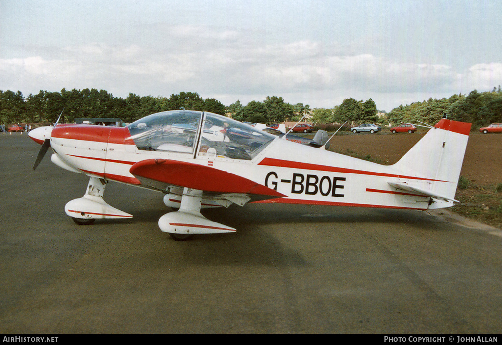 Aircraft Photo of G-BBOE | Robin HR-200-100 Club | AirHistory.net #373860