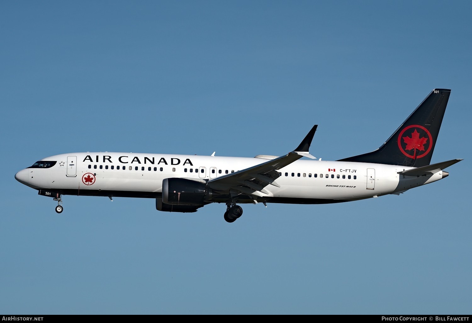 Aircraft Photo of C-FTJV | Boeing 737-8 Max 8 | Air Canada | AirHistory.net #373862