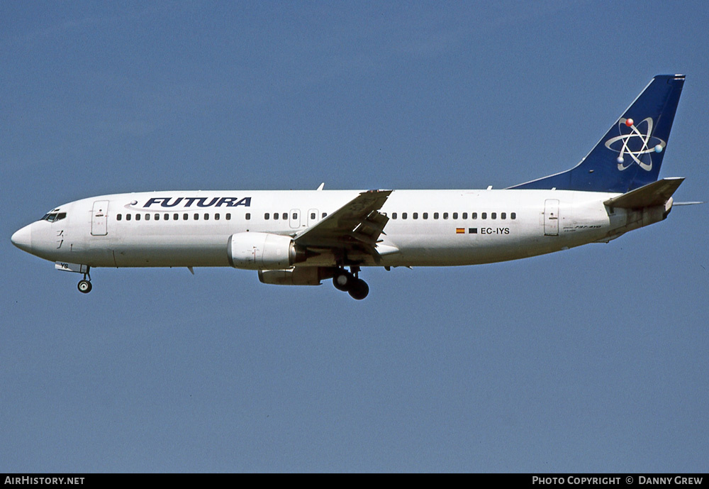 Aircraft Photo of EC-IYS | Boeing 737-4Y0 | Futura International Airways | AirHistory.net #373867