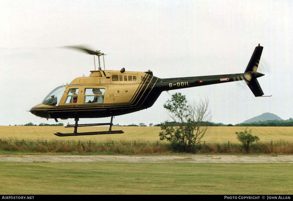 Aircraft Photo of G-ODIL | Bell 206B-3 JetRanger III | AirHistory.net #373871