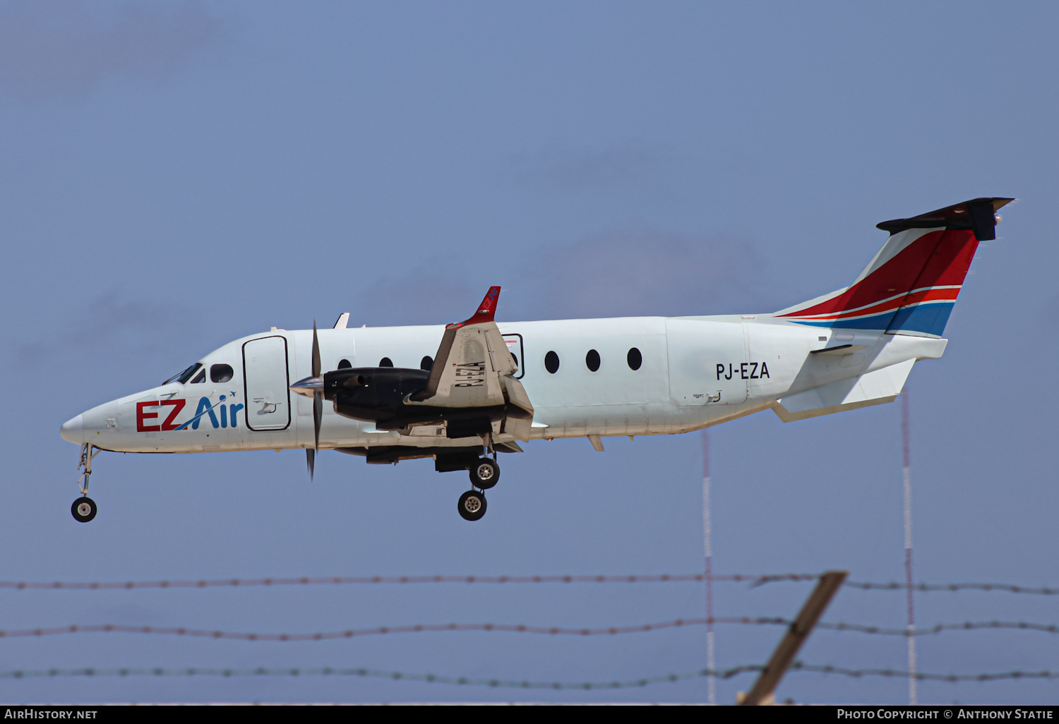 Aircraft Photo of PJ-EZA | Beech 1900D | EZAir | AirHistory.net #373879