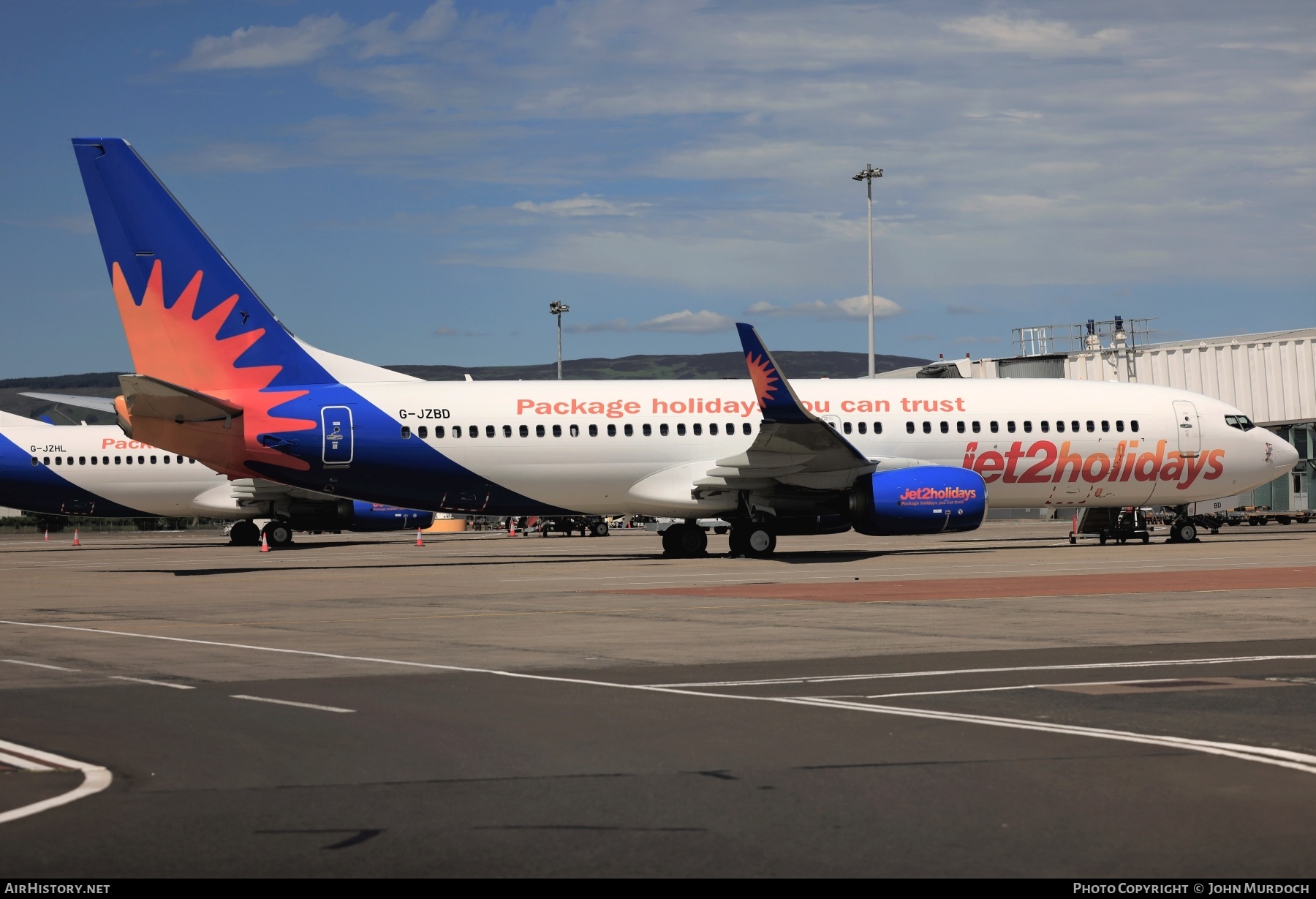 Aircraft Photo of G-JZBD | Boeing 737-800 | Jet2 Holidays | AirHistory.net #373881