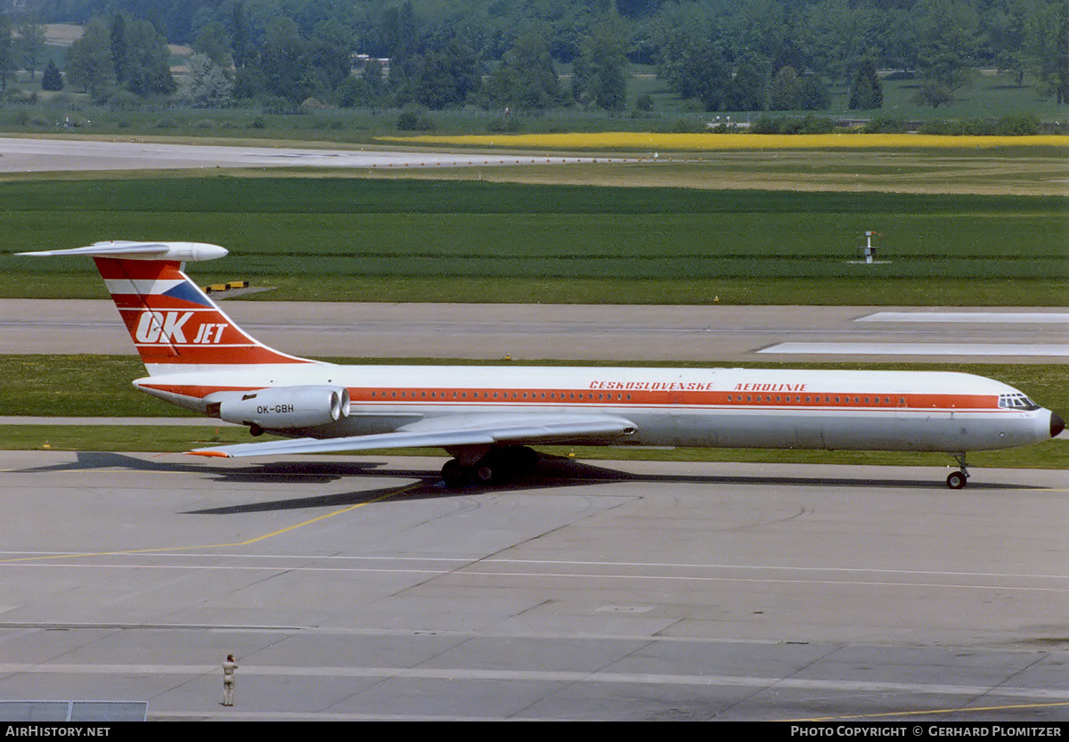 Aircraft Photo of OK-GBH | Ilyushin Il-62 | ČSA - Československé Aerolinie - Czechoslovak Airlines | AirHistory.net #373890