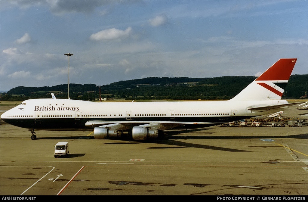 Aircraft Photo of G-AWNF | Boeing 747-136 | British Airways | AirHistory.net #373891