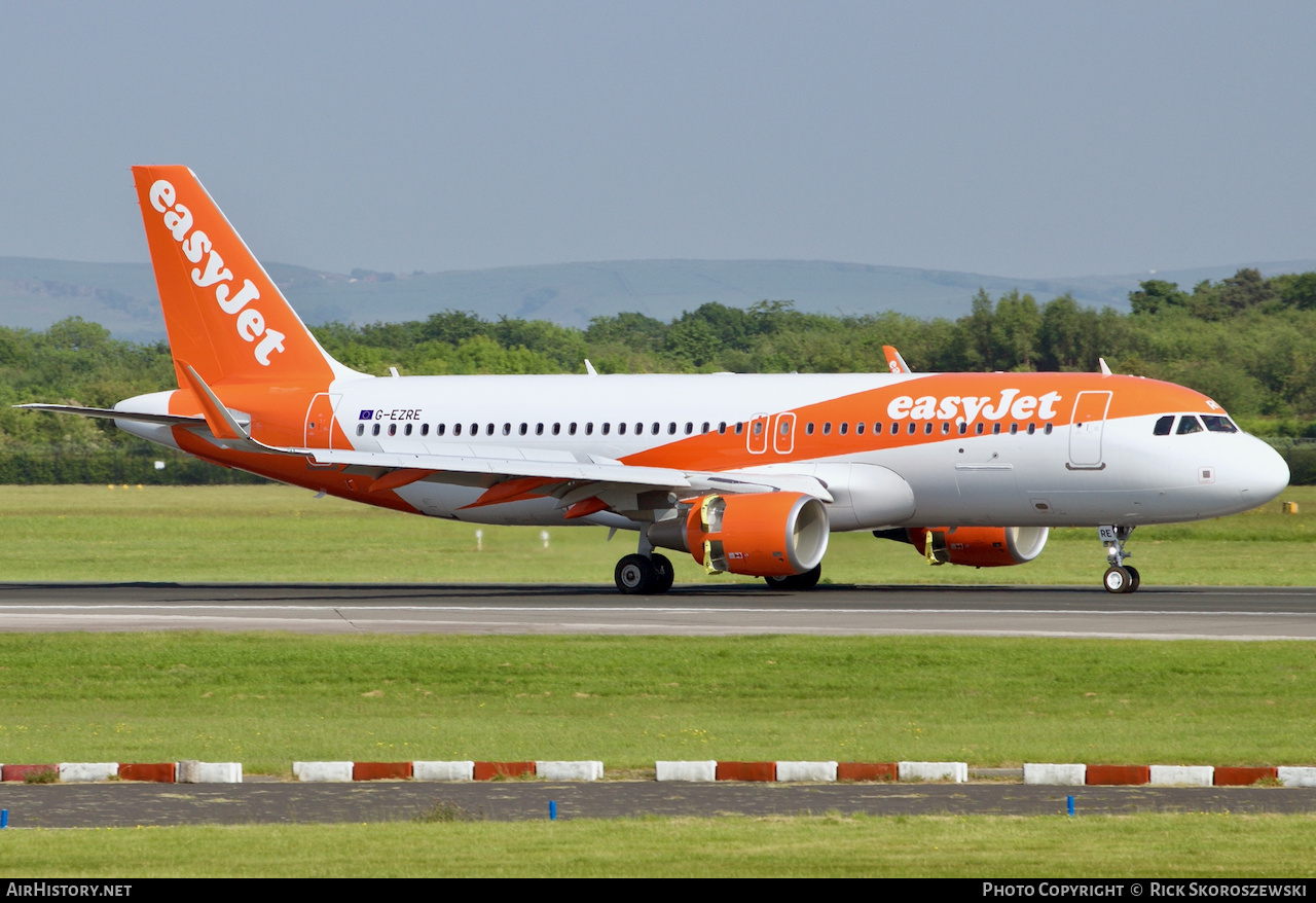 Aircraft Photo of G-EZRE | Airbus A320-214 | EasyJet | AirHistory.net #373895