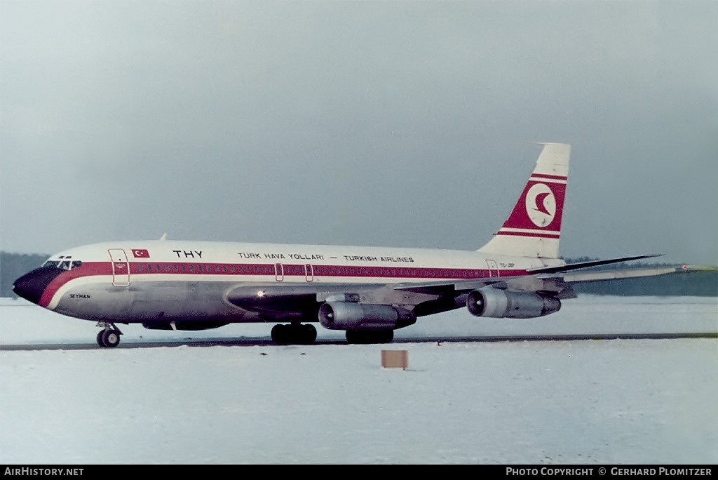 Aircraft Photo of TC-JBP | Boeing 707-138B | THY Türk Hava Yolları - Turkish Airlines | AirHistory.net #373907
