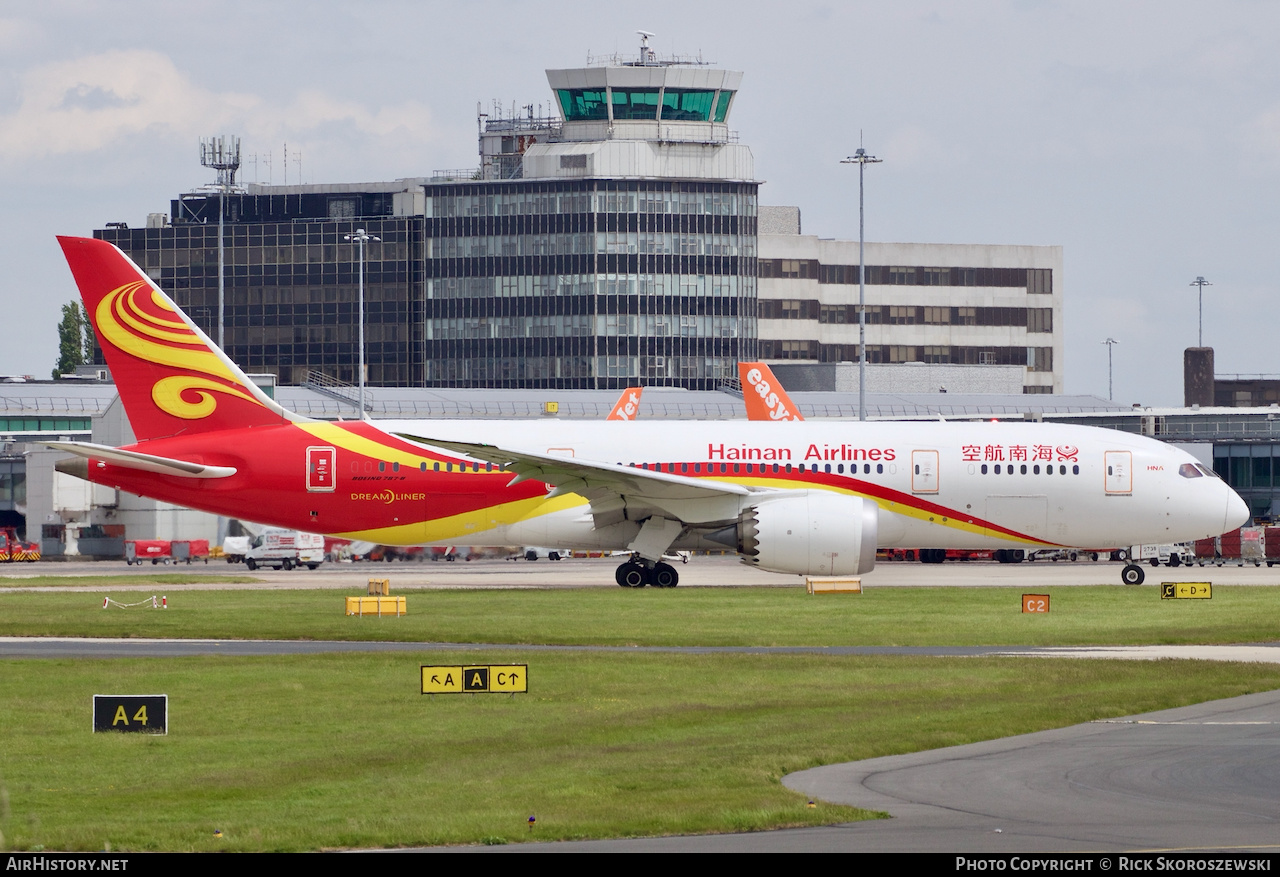 Aircraft Photo of B-2738 | Boeing 787-8 Dreamliner | Hainan Airlines | AirHistory.net #373920