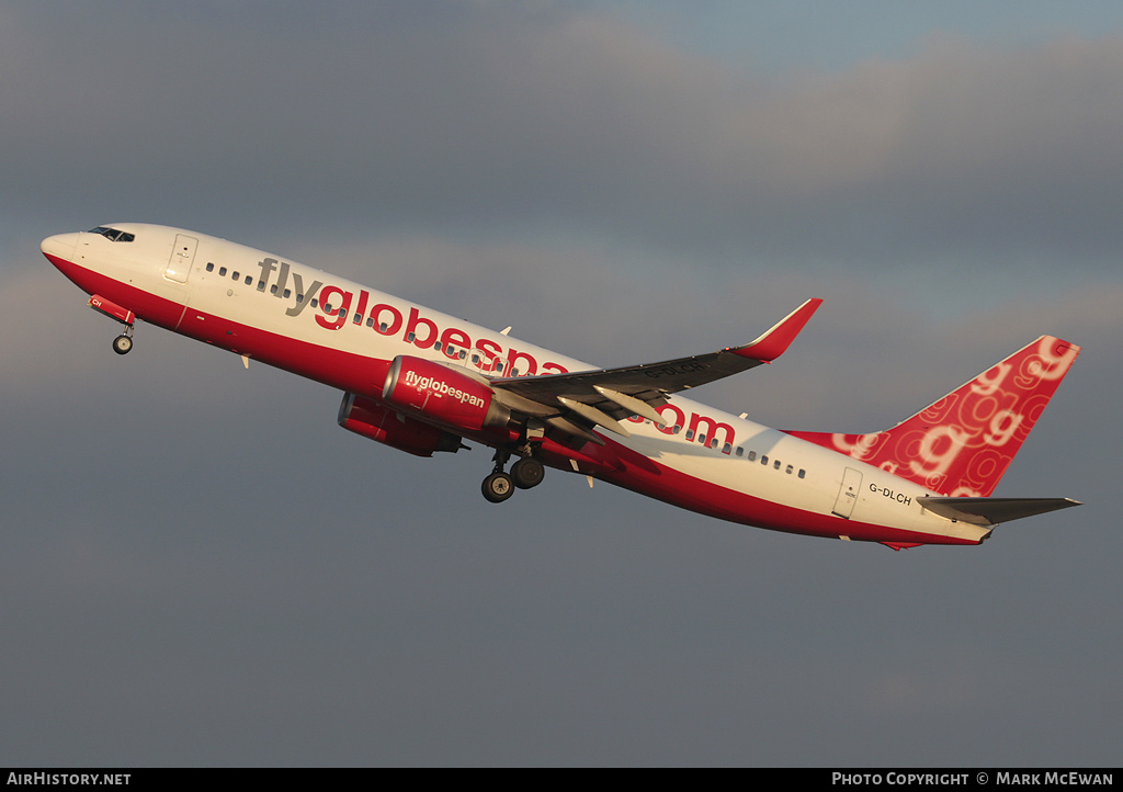 Aircraft Photo of G-DLCH | Boeing 737-8Q8 | Flyglobespan | AirHistory.net #373933