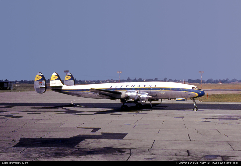Aircraft Photo of D-ALOP | Lockheed L-1049G Super Constellation | Lufthansa | AirHistory.net #373945