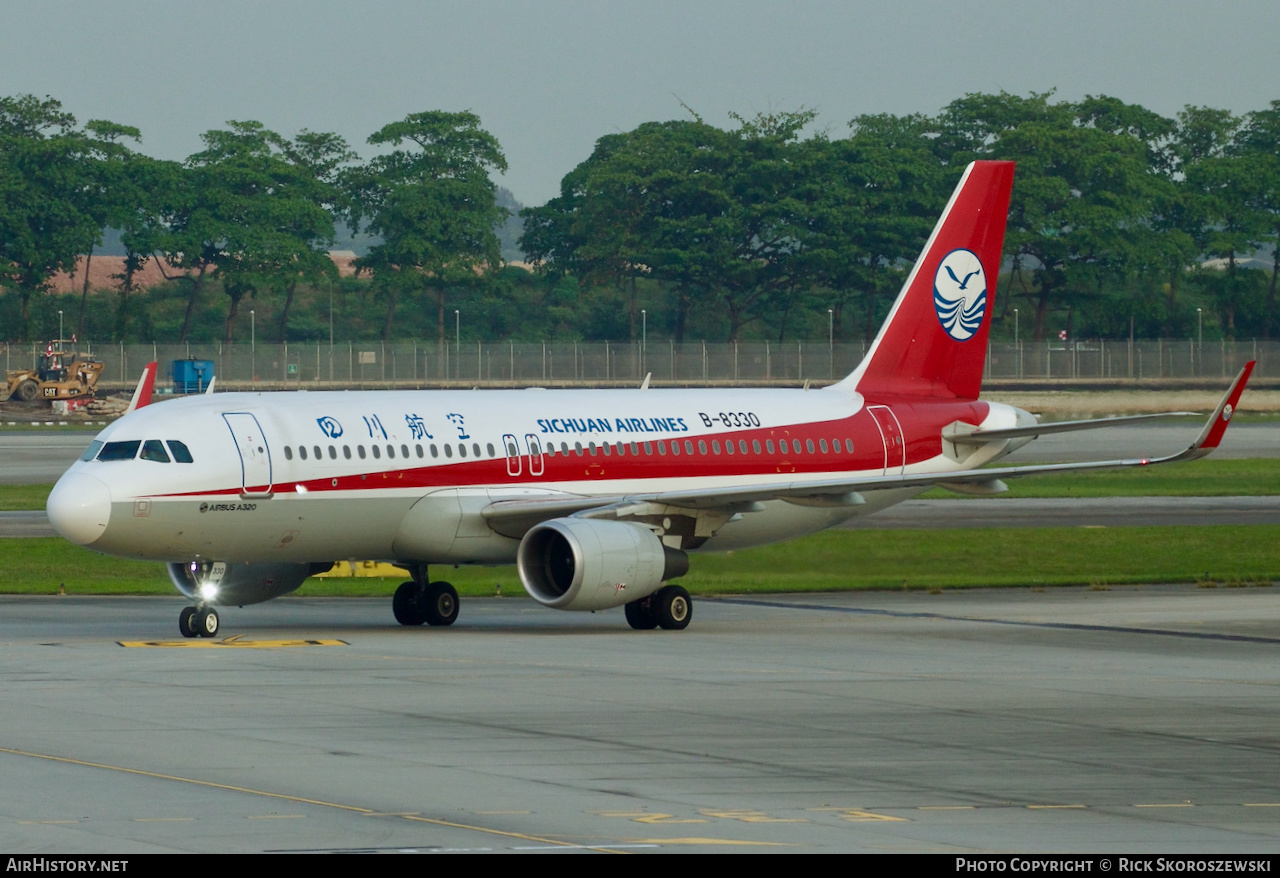 Aircraft Photo of B-8330 | Airbus A320-214 | Sichuan Airlines | AirHistory.net #373948