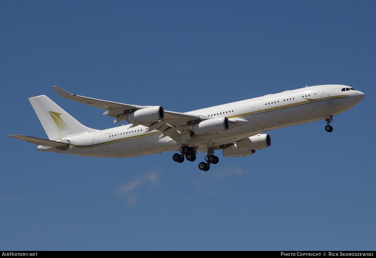 Aircraft Photo of HZ-SKY1 | Airbus A340-212 | Sky Prime Aviation Services | AirHistory.net #373950