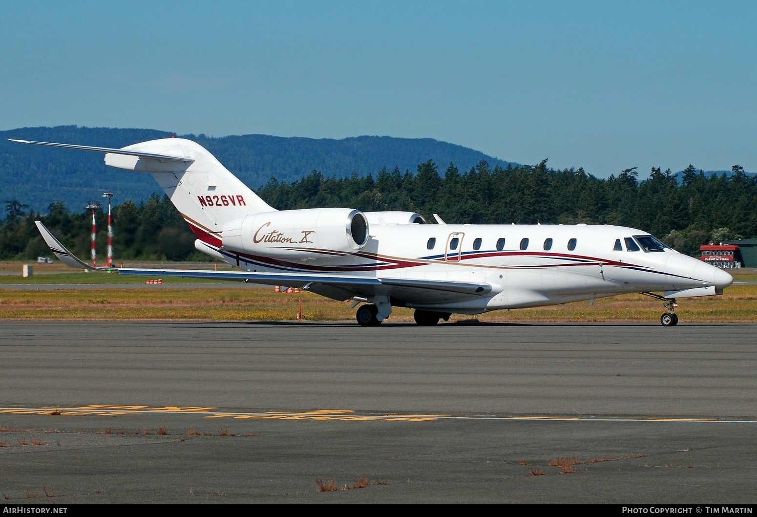Aircraft Photo of N926VR | Cessna 750 Citation X | AirHistory.net #373958