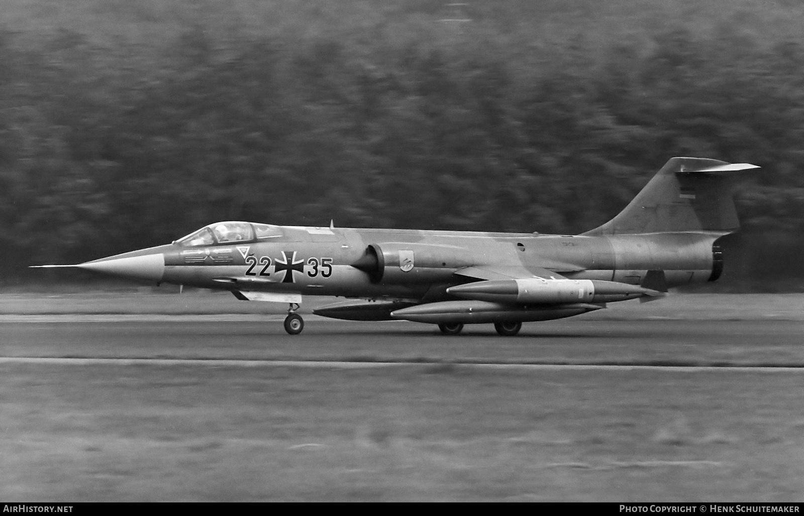 Aircraft Photo of 2235 | Lockheed F-104G Starfighter | Germany - Air Force | AirHistory.net #373965