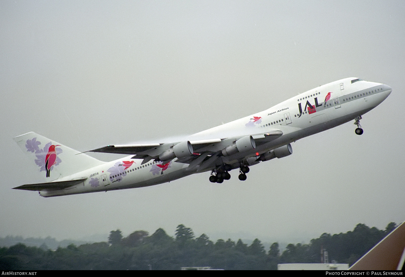 Aircraft Photo of JA8114 | Boeing 747-246B | Japan Airlines - JAL | AirHistory.net #373983