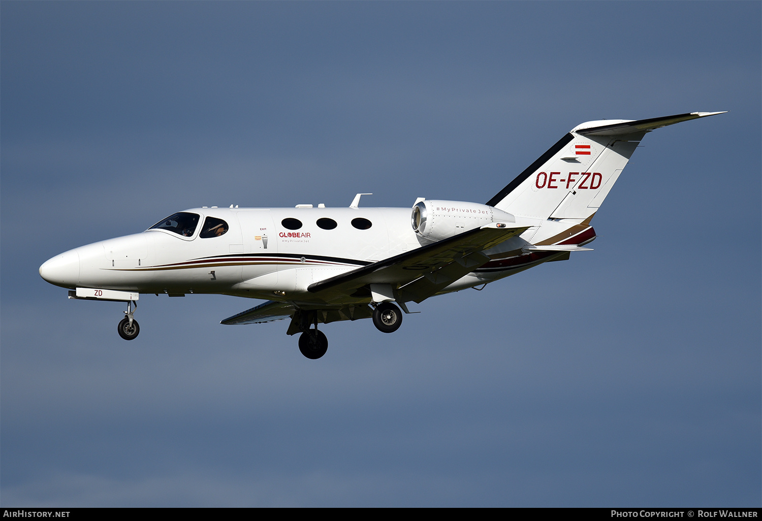 Aircraft Photo of OE-FZD | Cessna 510 Citation Mustang | GlobeAir | AirHistory.net #373988