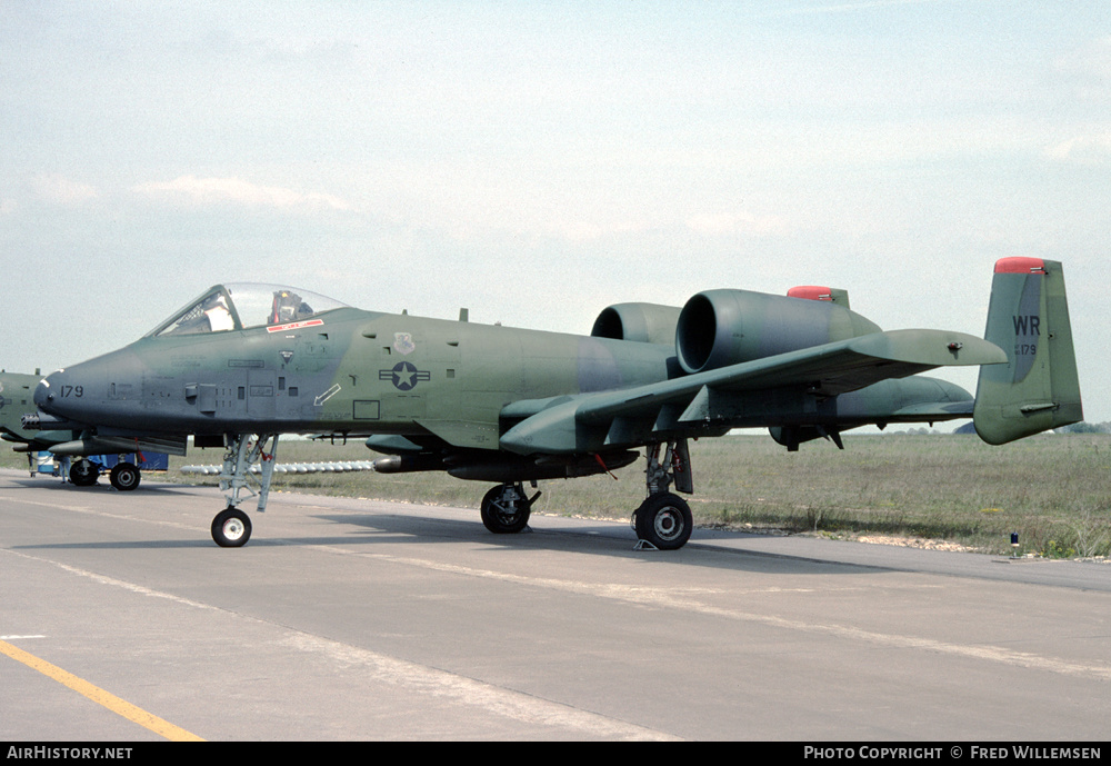 Aircraft Photo of 79-0179 | Fairchild A-10A Thunderbolt II | USA - Air Force | AirHistory.net #373995