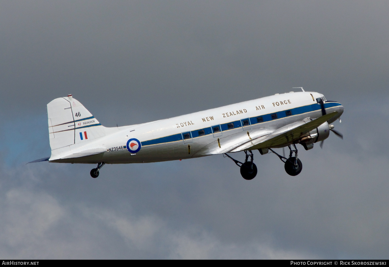 Aircraft Photo of ZK-DAK / NZ3546 | Douglas C-47B Skytrain | New Zealand - Air Force | AirHistory.net #373999