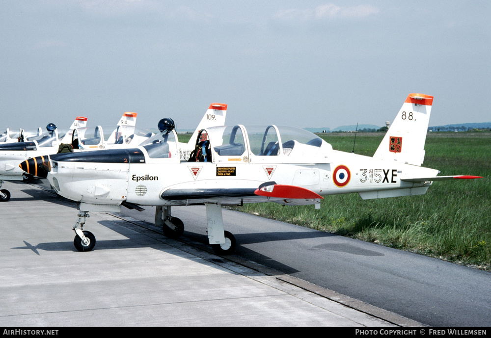 Aircraft Photo of 88 | Socata TB-30A Epsilon | France - Air Force | AirHistory.net #374000