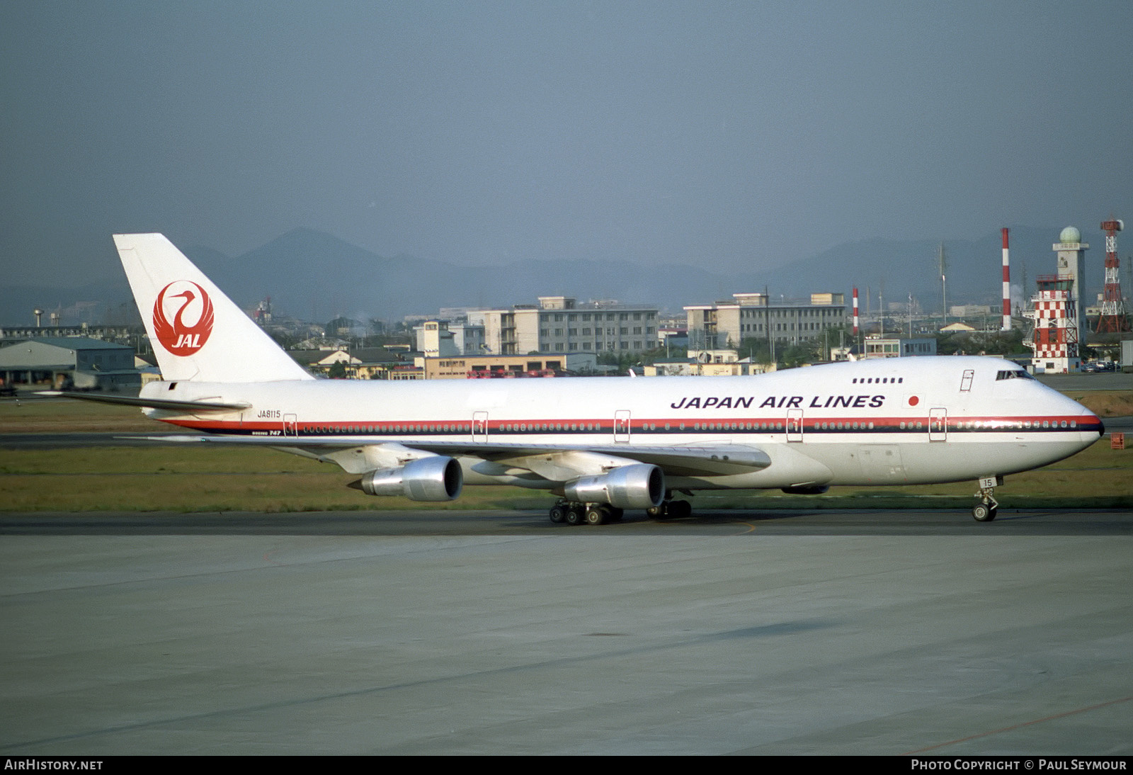 Aircraft Photo of JA8115 | Boeing 747-146 | Japan Air Lines - JAL | AirHistory.net #374004
