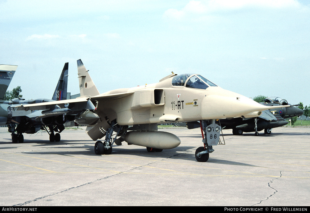 Aircraft Photo of A86 | Sepecat Jaguar A | France - Air Force | AirHistory.net #374011