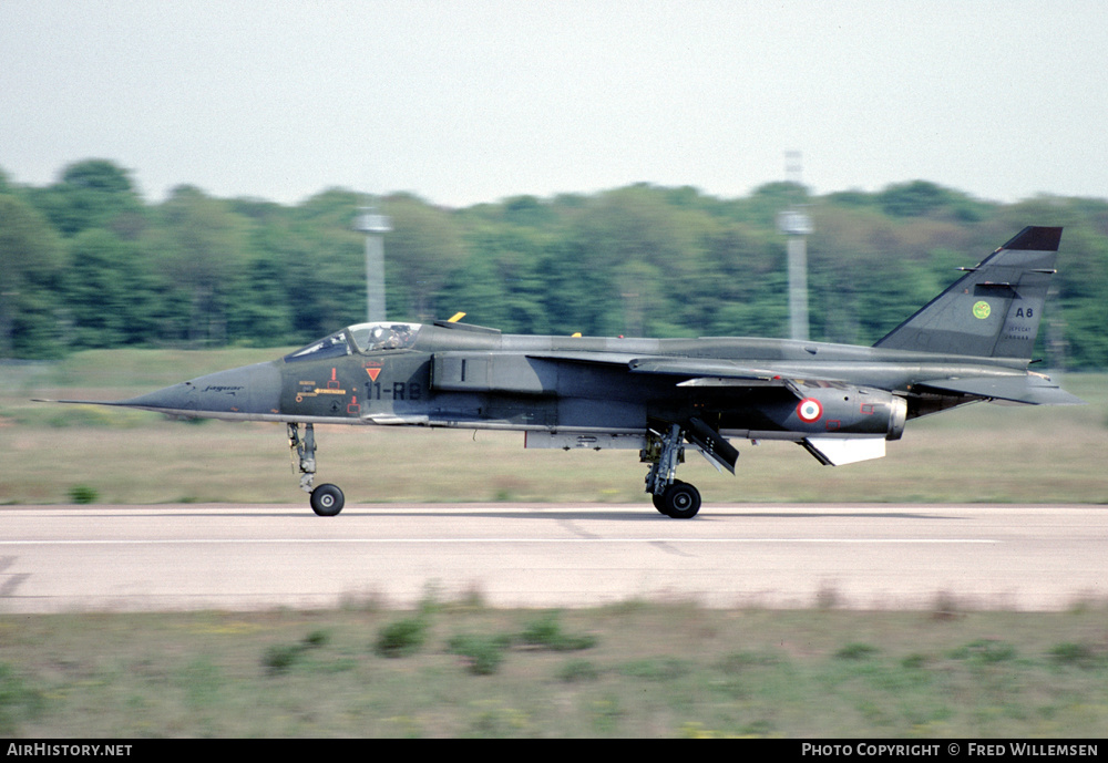 Aircraft Photo of A8 | Sepecat Jaguar A | France - Air Force | AirHistory.net #374012