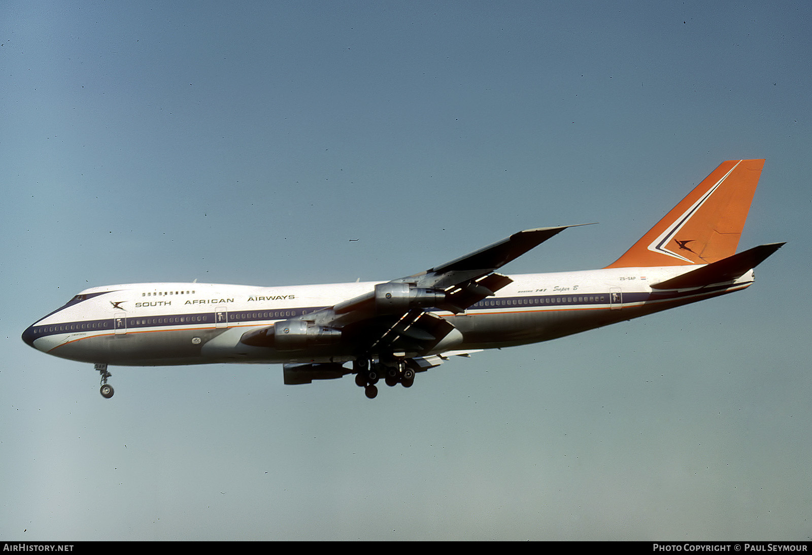 Aircraft Photo of ZS-SAP | Boeing 747-244B | South African Airways - Suid-Afrikaanse Lugdiens | AirHistory.net #374031