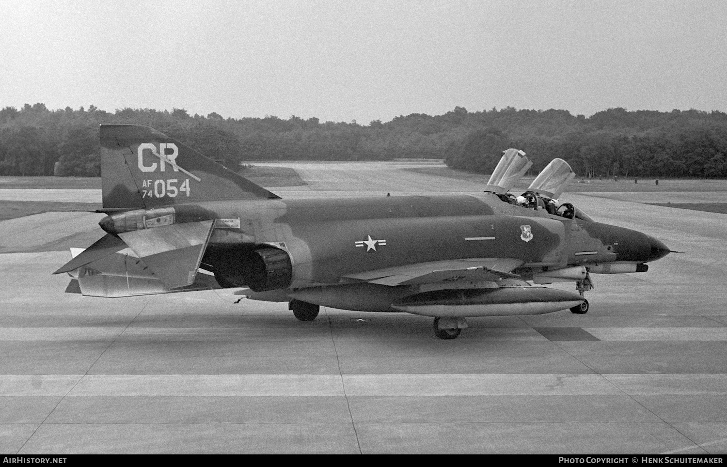 Aircraft Photo of 74-1054 / AF74-054 | McDonnell Douglas F-4E Phantom II | USA - Air Force | AirHistory.net #374043