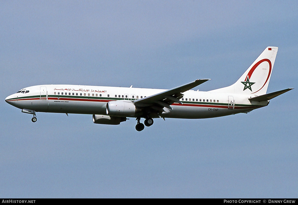 Aircraft Photo of CN-RNP | Boeing 737-8B6 | Royal Air Maroc - RAM | AirHistory.net #374051