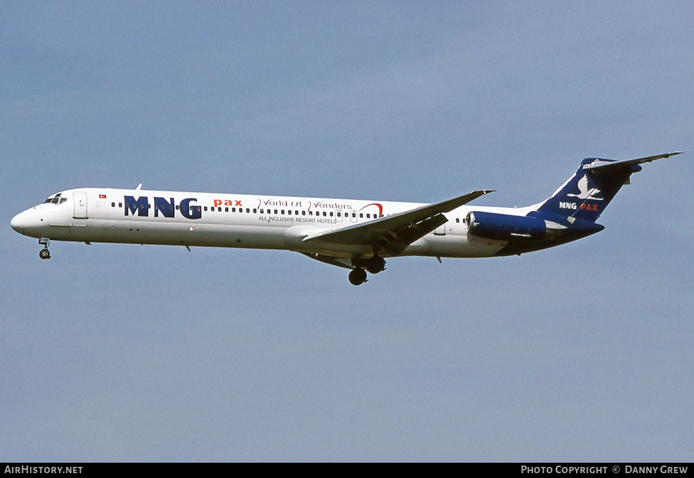 Aircraft Photo of TC-MNT | McDonnell Douglas MD-82 (DC-9-82) | MNG Pax | AirHistory.net #374053