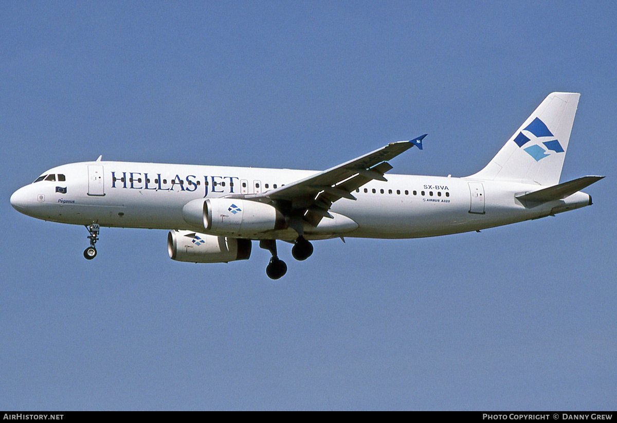 Aircraft Photo of SX-BVA | Airbus A320-231 | Hellas Jet | AirHistory.net #374060