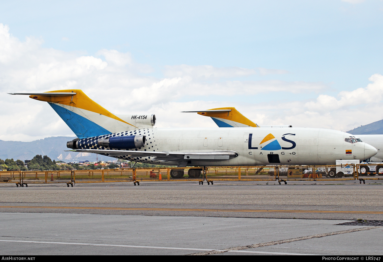 Aircraft Photo of HK-4154 | Boeing 727-51(F) | Líneas Aéreas Suramericanas - LAS Cargo | AirHistory.net #374064