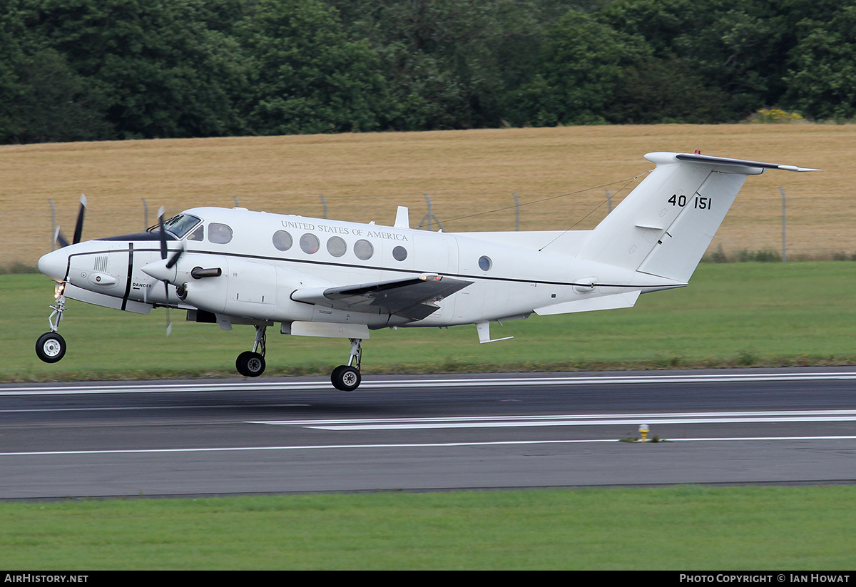 Aircraft Photo of 84-0151 / 40151 | Beech C-12T Huron | USA - Army | AirHistory.net #374067