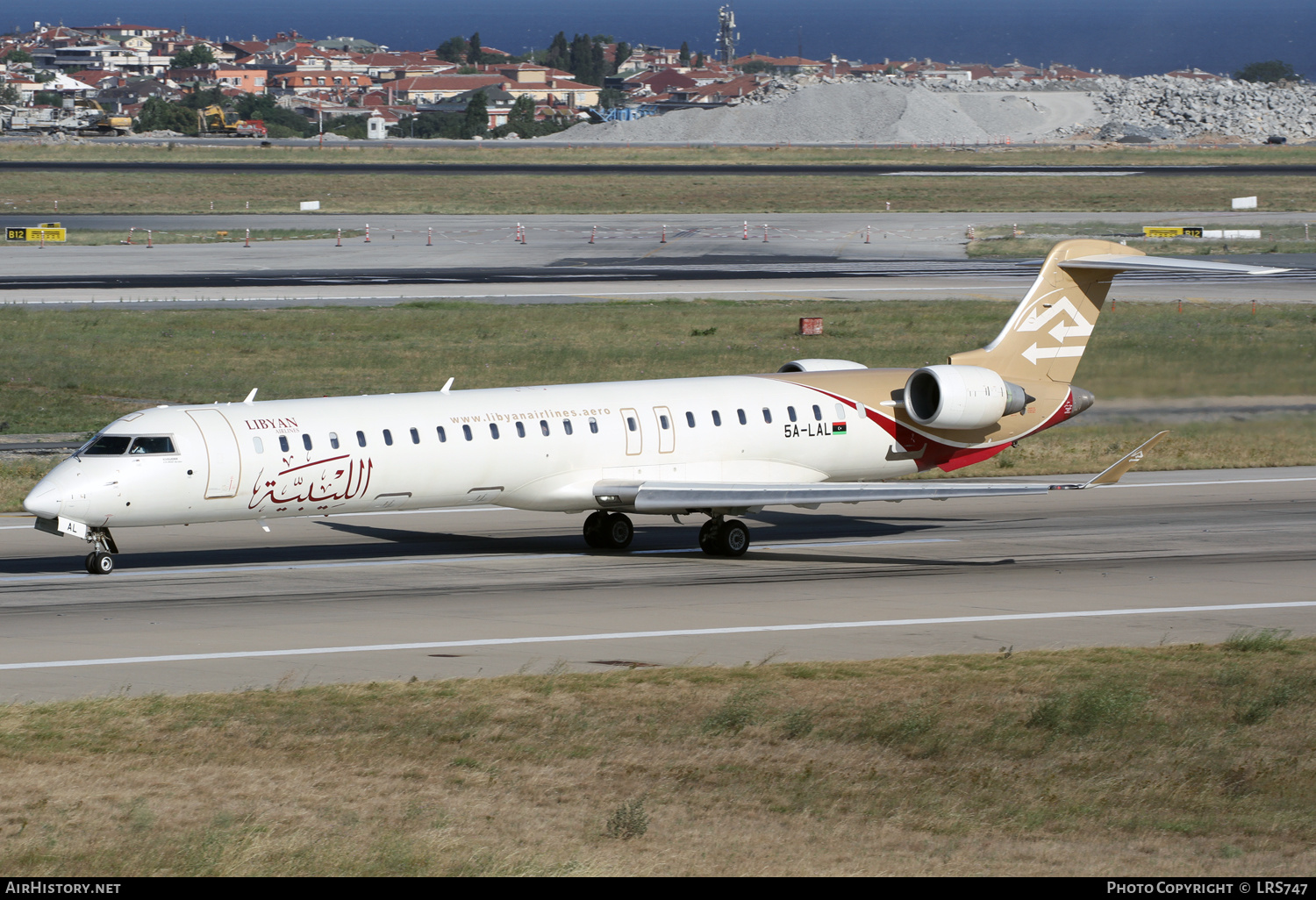 Aircraft Photo of 5A-LAL | Bombardier CRJ-900ER NG (CL-600-2D24) | Libyan Airlines | AirHistory.net #374070