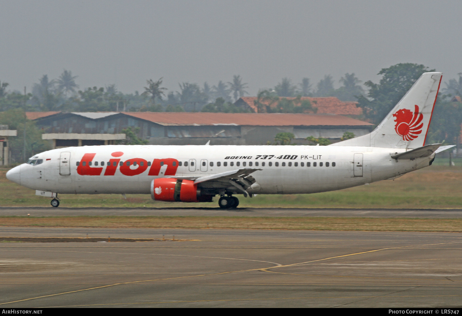 Aircraft Photo of PK-LIT | Boeing 737-4Y0 | Lion Air | AirHistory.net #374082