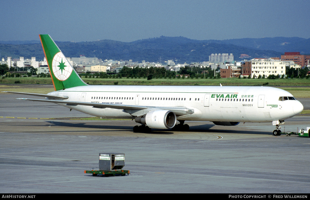 Aircraft Photo of N602EV | Boeing 767-3T7/ER | EVA Air | AirHistory.net #374089