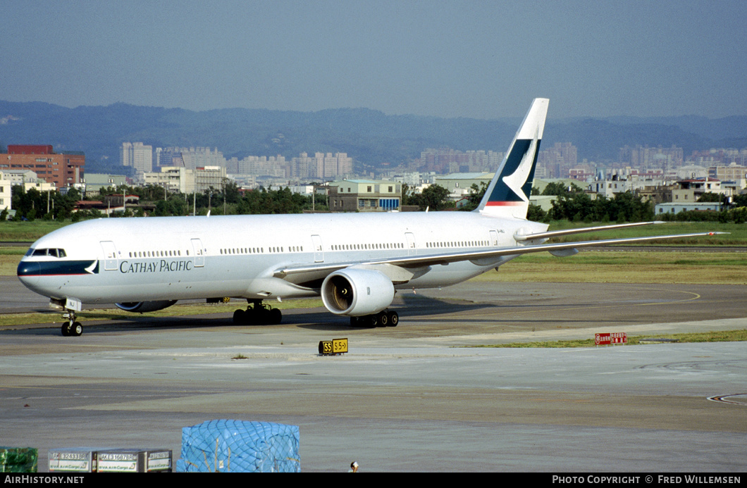 Aircraft Photo of B-HNJ | Boeing 777-367 | Cathay Pacific Airways | AirHistory.net #374090