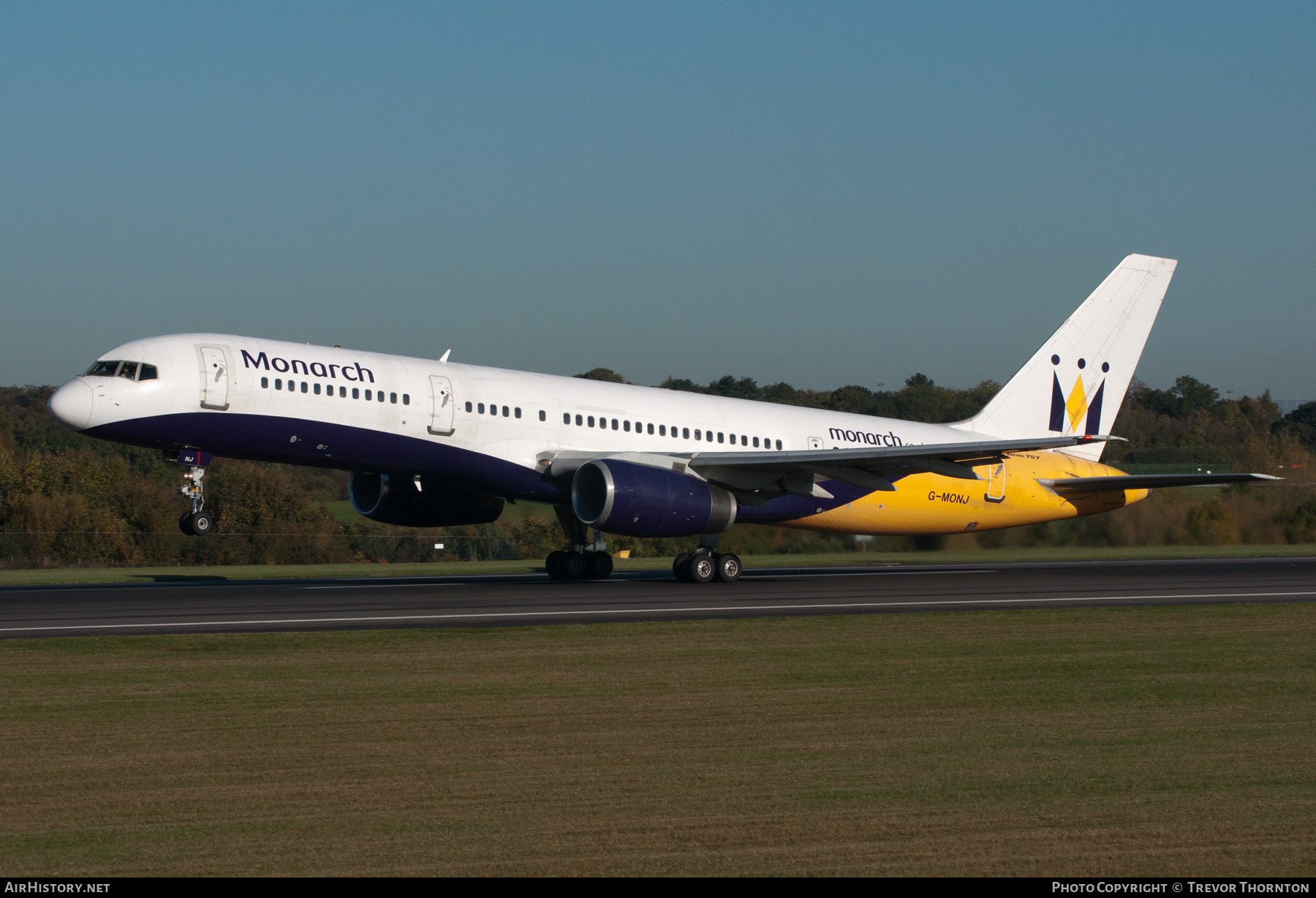 Aircraft Photo of G-MONJ | Boeing 757-2T7 | Monarch Airlines | AirHistory.net #374104