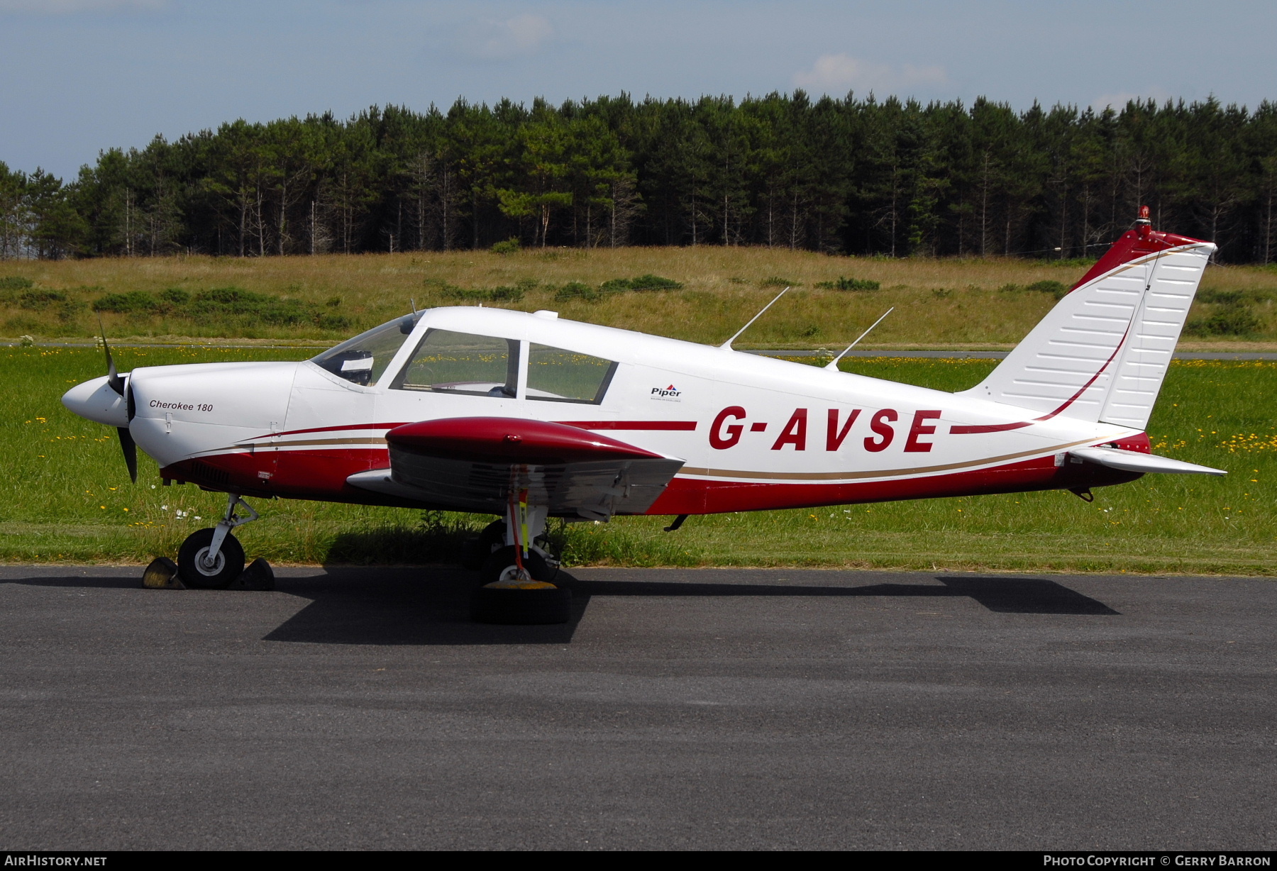 Aircraft Photo of G-AVSE | Piper PA-28-180 Cherokee C | AirHistory.net #374108