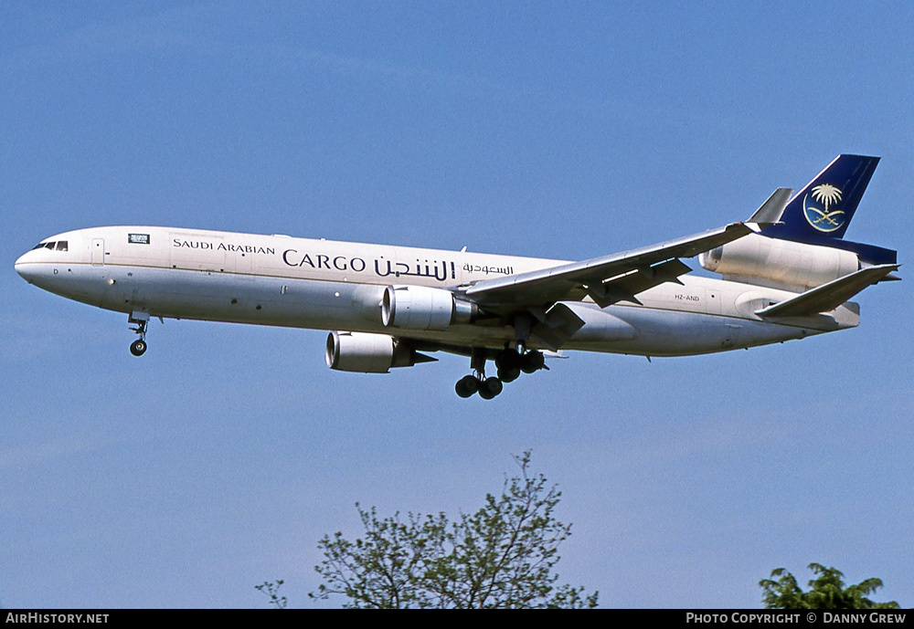 Aircraft Photo of HZ-AND | McDonnell Douglas MD-11F | Saudi Arabian Airlines Cargo | AirHistory.net #374111