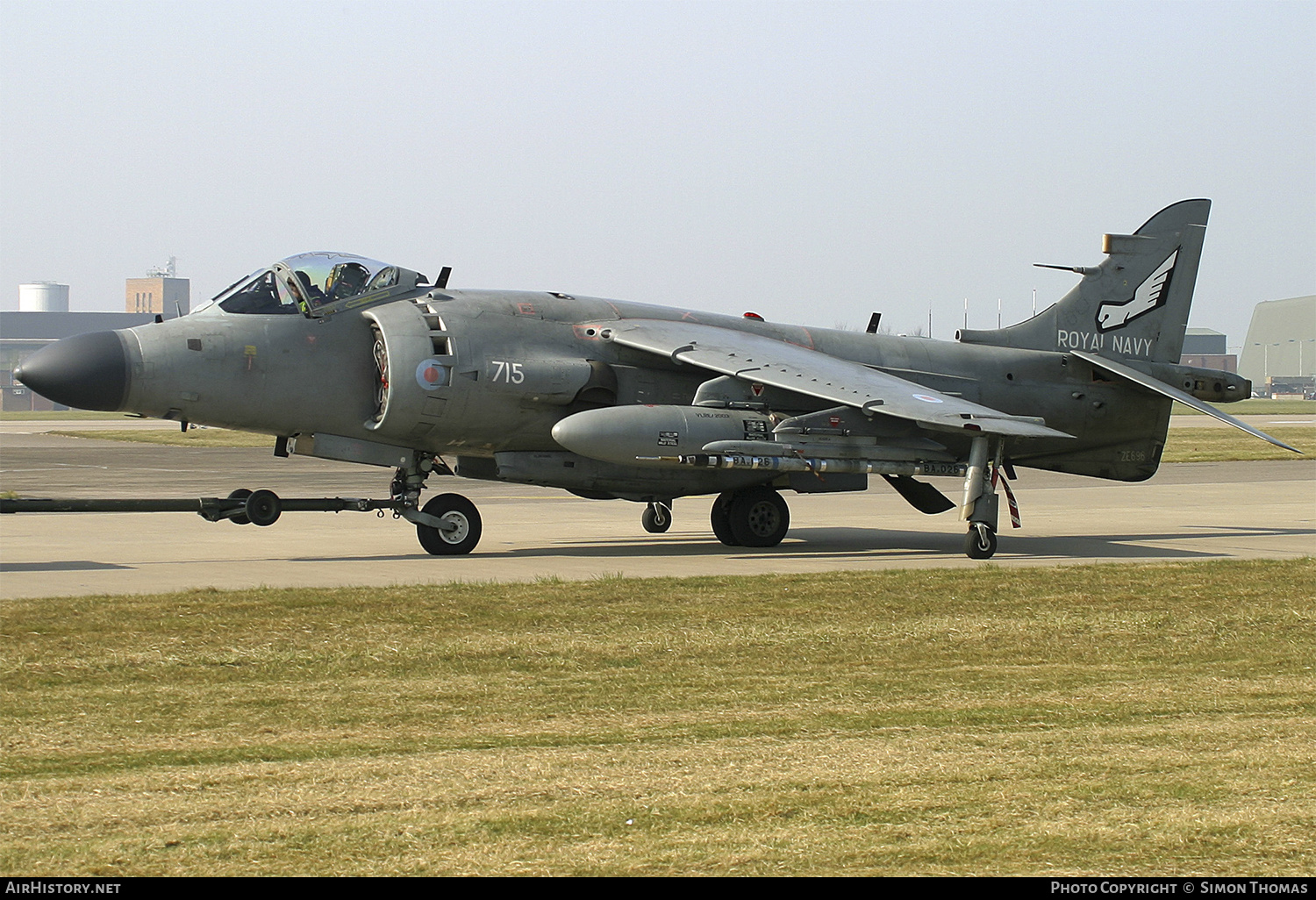 Aircraft Photo of ZE696 | British Aerospace Sea Harrier FA2 | UK - Navy | AirHistory.net #374112