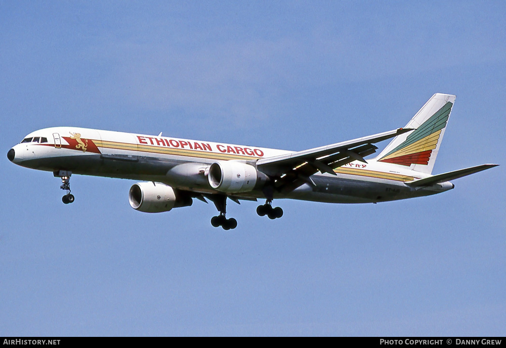Aircraft Photo of ET-AJS | Boeing 757-260PF | Ethiopian Airlines Cargo | AirHistory.net #374113