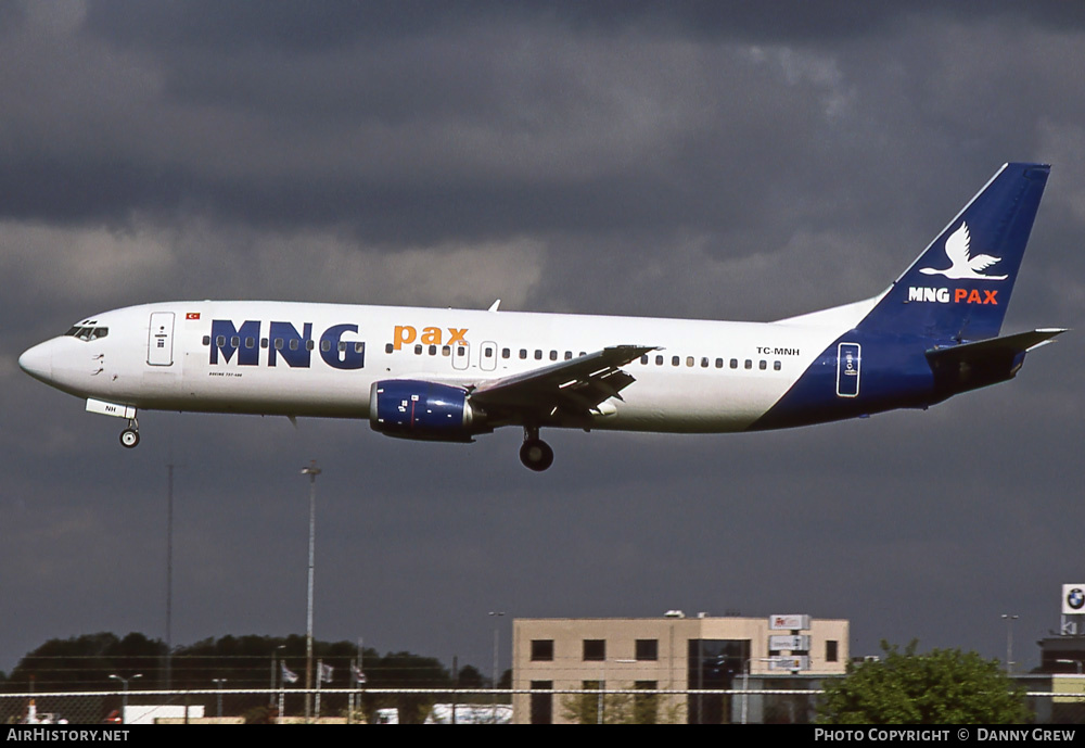 Aircraft Photo of TC-MNH | Boeing 737-448 | MNG Pax | AirHistory.net #374116